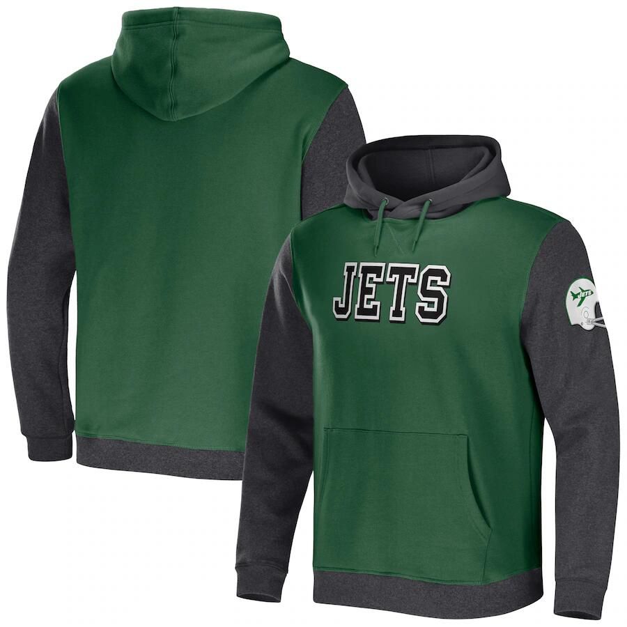 Men 2023 NFL New York Jets green Sweatshirt style 2->chicago bears->NFL Jersey